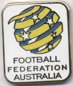 Австралія, федерація футболу,№6, ЕМАЛЬ / Australia football federation pin badge