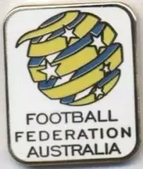 Австралія, федерація футболу,№6, ЕМАЛЬ / Australia football federation pin badge