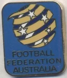 Австралія, федерац.футболу ЕМАЛЬ більший/Australia football federation pin badge