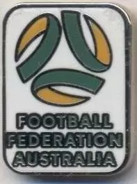 Австралія, федерація футболу,№9, ЕМАЛЬ / Australia football federation pin badge