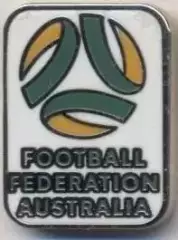 Австралія, федерація футболу,№9, ЕМАЛЬ / Australia football federation pin badge