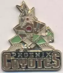хокей.клуб Фінікс Койотс (США-НХЛ) важмет / Phoenix Coyotes NHL hockey pin badge