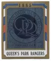 наклейка блискуча футбол Квінз Парк Р.(Англія) /Queens Park,England logo sticker