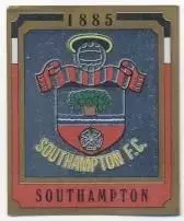 наклейка блискуча футбол Саутгемптон (Англія/Southampton FC,England logo sticker