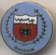 Бахрейн, федерація футболу, №1, ЕМАЛЬ / Bahrain football federation enamel badge