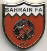Бахрейн, федерація футболу,№2 ЕМАЛЬ/Bahrain football federation enamel pin badge