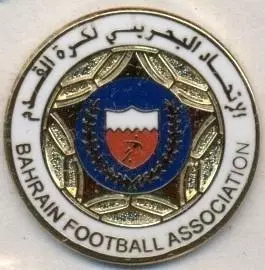 Бахрейн, федерація футболу,№3 ЕМАЛЬ/Bahrain football federation enamel pin badge