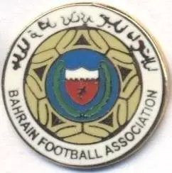 Бахрейн, федерація футболу,№4 ЕМАЛЬ/Bahrain football federation enamel pin badge