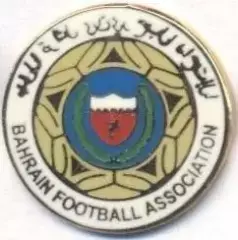 Бахрейн, федерація футболу,№4 ЕМАЛЬ/Bahrain football federation enamel pin badge