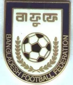 Бангладеш, федерація футболу,№1 ЕМАЛЬ / Bangladesh football federation pin badge