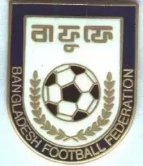 Бангладеш, федерація футболу,№1 ЕМАЛЬ / Bangladesh football federation pin badge