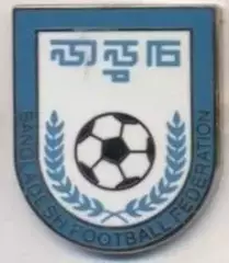 Бангладеш, федерація футболу,№4 ЕМАЛЬ / Bangladesh football federation pin badge