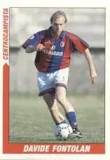 наклейка футбол Фонтолан (Італія) / Davide Fontolan,Bologna,Italy player sticker