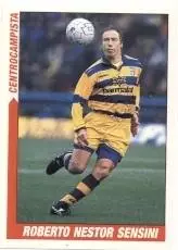 наклейка футбол Сенсіні (Аргентина) /R.N.Sensini,Parma, Argentina player sticker