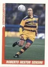 наклейка футбол Сенсіні (Аргентина) /R.N.Sensini,Parma, Argentina player sticker