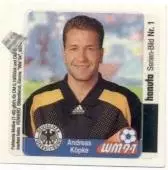 наклейка футбол Андреас Кьопке (Німеччина) /Andreas Kopke,Germany player sticker