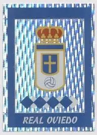 наклейка люмінесц.футбол Ов'єдо (Іспанія/Real Oviedo,Spain football logo sticker