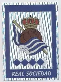наклейка люмінесц.футбол Р.Сосьєдад (Іспанія)4 /Real Sociedad,Spain logo sticker