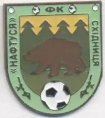 футбол.клуб Нафтуся Східниця (Укр. важмет/FC Naftusya,Ukraine football pin badge