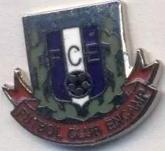 футбол.клуб Енкамп (Андорра)1 ЕМАЛЬ /FC Encamp,Andorra football enamel pin badge