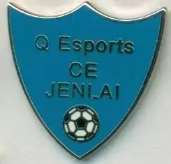 футбол.клуб Женлай (Андорра)1 ЕМАЛЬ /CE Jenlai,Andorra football enamel pin badge