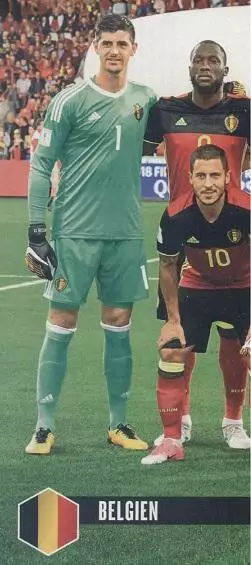 постер А4 футбол зб. Бельгія 2018 Кікер / Belgium national football team poster