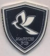 футбол.клуб Б.Мегпіс (Гібралтар)2 ЕМАЛЬ / Bruno's Magpies,Gibraltar football pin
