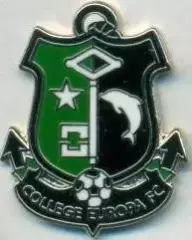 футбол.клуб Коледж Європа (Гібралтар ЕМАЛЬ/College Europa,Gibraltar football pin