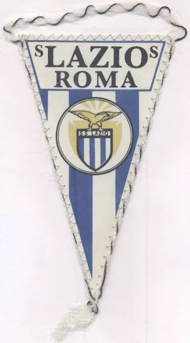 вимпел 19х11 футбол Лаціо Рим (Італія) / SS Lazio, Italy football pennant