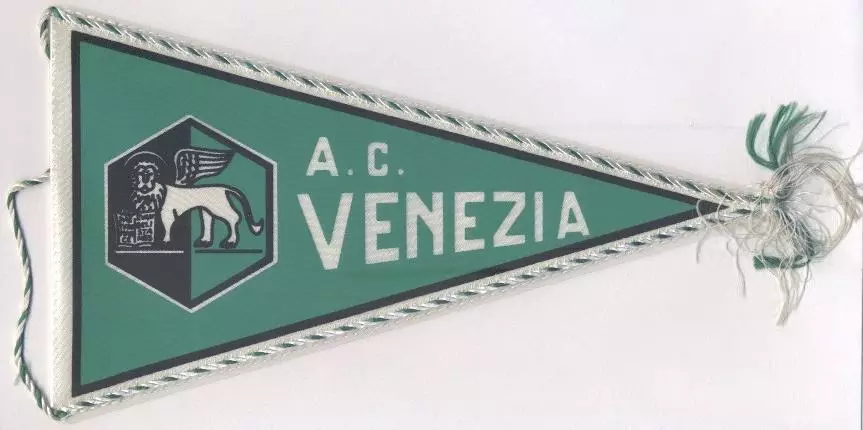 вимпел 25х14 футбол Венеція (Італія) / AC Venezia, Italy football pennant