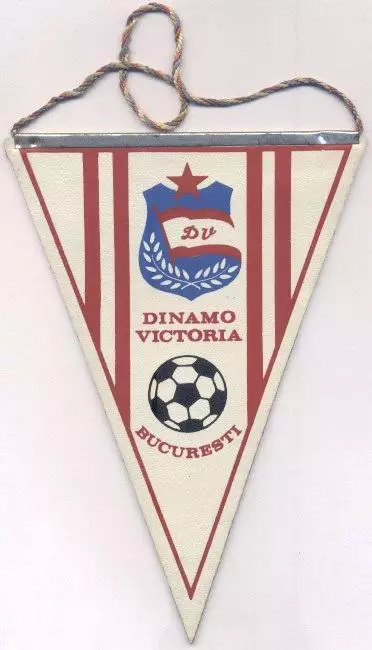 вимпел 17х12 футбол Вікторія (Румун./Victoria Bucharest,Romania football pennant