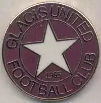 футбол.клуб Гласіс Юнайтед (Гібралтар ЕМАЛЬ/Glacis United,Gibraltar football pin