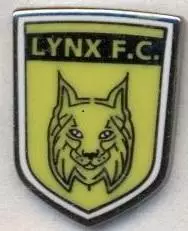 футбол.клуб Лінкс (Гібралтар)2 ЕМАЛЬ/Lynx FC,Gibraltar football enamel pin badge