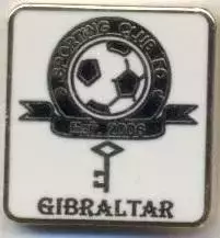 футбол.клуб Спортінг (Гібралтар) ЕМАЛЬ /Sporting FC,Gibraltar football pin badge