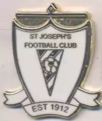 футбол.клуб Сент-Джозеф'с (Гібралтар)2 ЕМАЛЬ /St.Joseph's,Gibraltar football pin