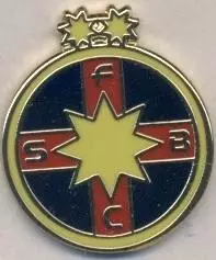 футбол.клуб ФКСБ=Стяуа Румунія3 ЕМАЛЬ/FCSB=Steaua Bucharest,Romania football pin