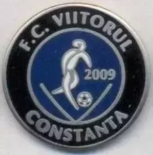 футбол.клуб Віїторул Кон.(Румунія1 ЕМАЛЬ/Viitorul Constanta,Romania football pin