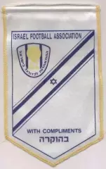 вимпел 19х12 федерація футболу Ізраїль1 офіц./Israel football federation pennant
