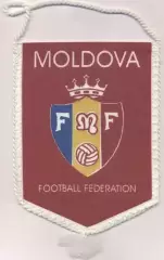 вимпел 18х13 федерація футболу Молдова / Moldova football federation pennant