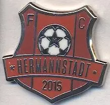 футбол.клуб Германштадт (Румунія)2 ЕМАЛЬ/Hermannstadt Sibiu,Romania football pin