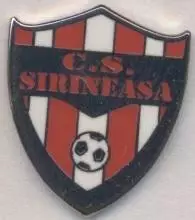 футбольний клуб Сіріняса (Румунія) ЕМАЛЬ/CS Sirineasa,Romania football pin badge
