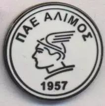футбол.клуб Алімос (Греція) ЕМАЛЬ / AOT Alimos, Greece football enamel pin badge
