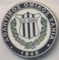 футбольний клуб Ханія (Греція)1 ЕМАЛЬ/AO Chania,Greece football enamel pin badge