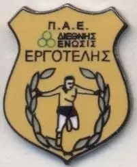 футбольний клуб Ерготеліс (Греція)1 ЕМАЛЬ/Ergotelis FC,Greece football pin badge