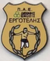 футбольний клуб Ерготеліс (Греція)1 ЕМАЛЬ/Ergotelis FC,Greece football pin badge