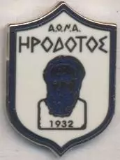 футбол.клуб Геродот (Греція)2 ЕМАЛЬ/Irodotos Heraklion,Greece football pin badge
