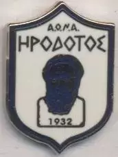 футбол.клуб Геродот (Греція)2 ЕМАЛЬ/Irodotos Heraklion,Greece football pin badge