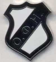 футбол.клуб ОФІ Іракліон (Греція)1 ЕМАЛЬ/OFI Heraklion,Greece football pin badge