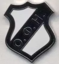 футбол.клуб ОФІ Іракліон (Греція)1 ЕМАЛЬ/OFI Heraklion,Greece football pin badge