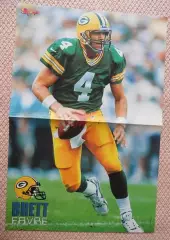 постер А3 американський футбол Brett Favre, American football player poster